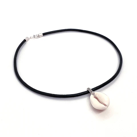 Collar Cuero Conchita