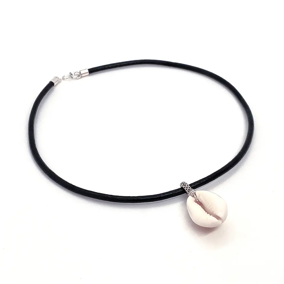 Collar Cuero Conchita 1
