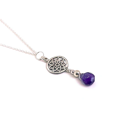 Collar Mandala Amatista