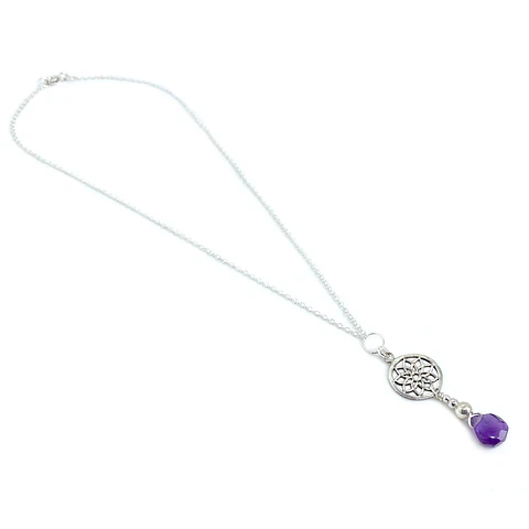Collar Mandala Amatista