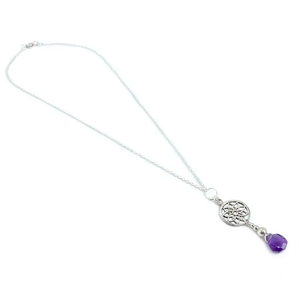 Collar Mandala Amatista 2