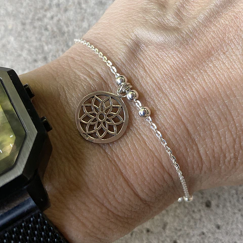 Pulsera Bolitas Mandala
