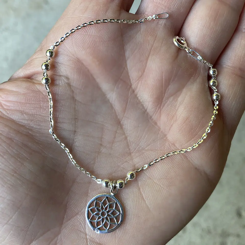 Pulsera Bolitas Mandala 3