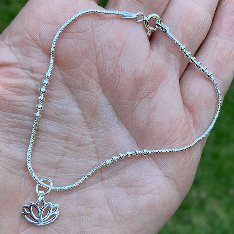 Pulsera Bolitas Lotus