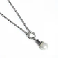 Collar Perla Loto Argolla Mecánica - Miniatura 1