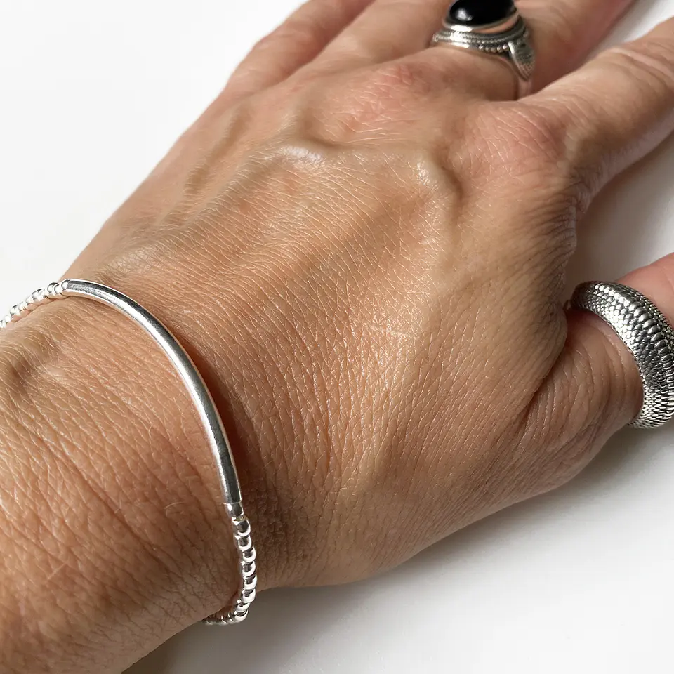 Pulsera Mostacilla Tubo 1