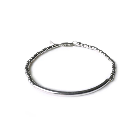 Pulsera Mostacilla Tubo