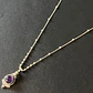 Collar Bolitas Colgante Amatista - Miniatura 3
