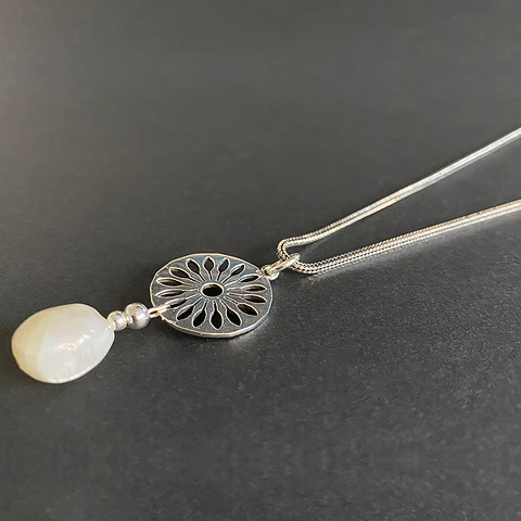 Collar Mandala Citrino