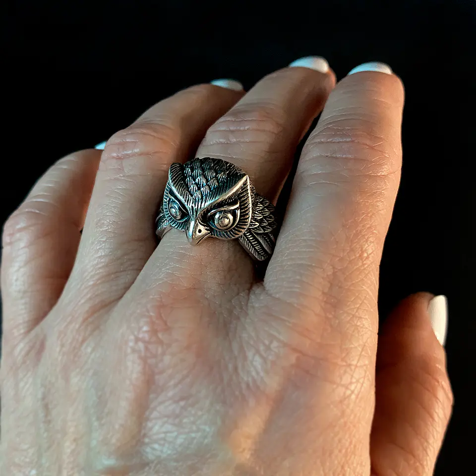 Anillo Búho 3