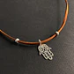 Collar Cuero Hamsa - Miniatura 2