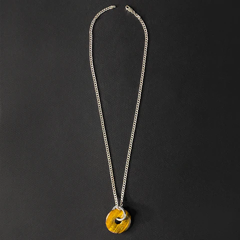 Collar Grumet Ojo Tigre