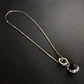Collar Argolla Esfera Ónix - Miniatura 1