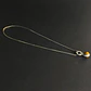 Collar Argolla Esfera Ojo de Tigre - Miniatura 2