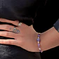 Pulsera Amatistas Plata - Miniatura 2