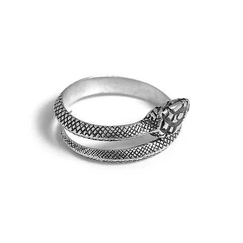 Anillo Serpiente Doble