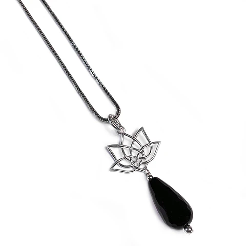 Collar Loto Gota Ónix