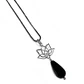 Collar Loto Gota Ónix - Miniatura 1