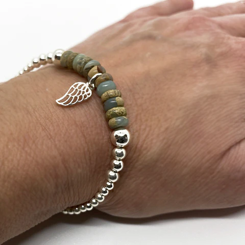 Pulsera Ala Agalmatolite
