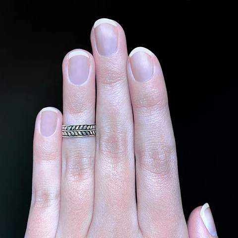 Anillo Midi Espigas