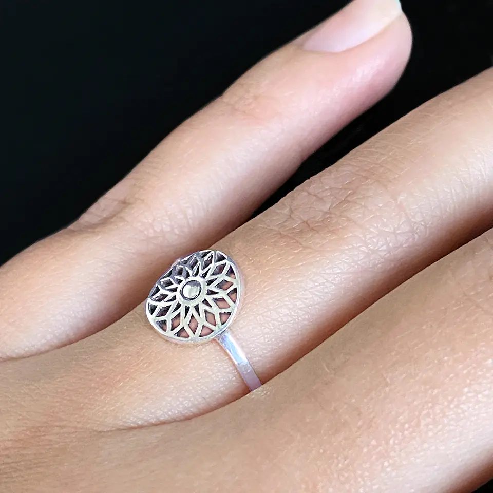 Anillo Mandala 6