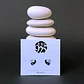 Aros Mini Corazón Yin Yang - Miniatura 2
