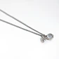 Collar Esfera Cuarzo Cristal Plumas - Miniatura 1