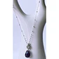 Collar Bolitas Colgante Amatista - Miniatura 3