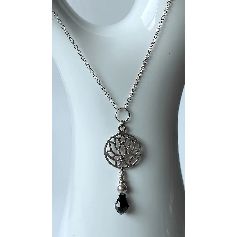 Collar Mandala Ónix 3