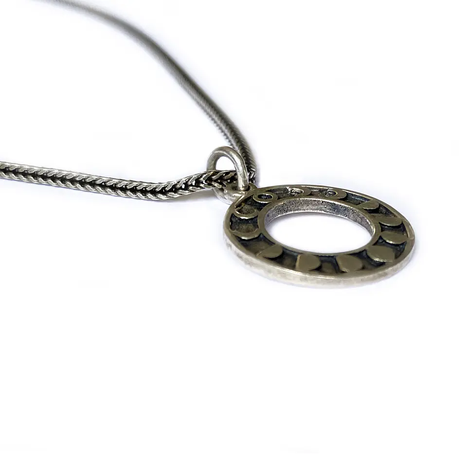 Collar Cola Zorro Fase Lunar 1