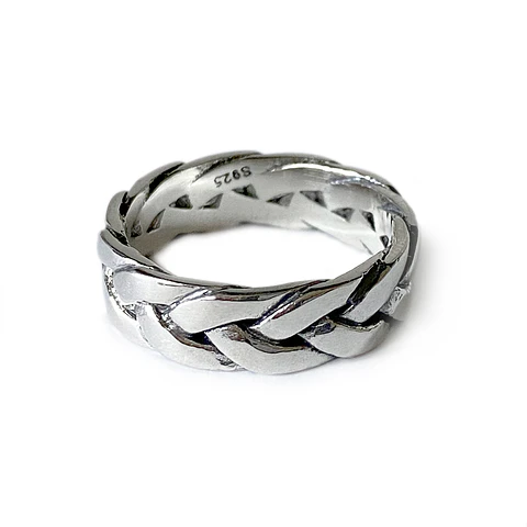 Anillo Trenza
