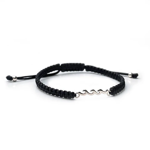 Pulsera Tejida Olas