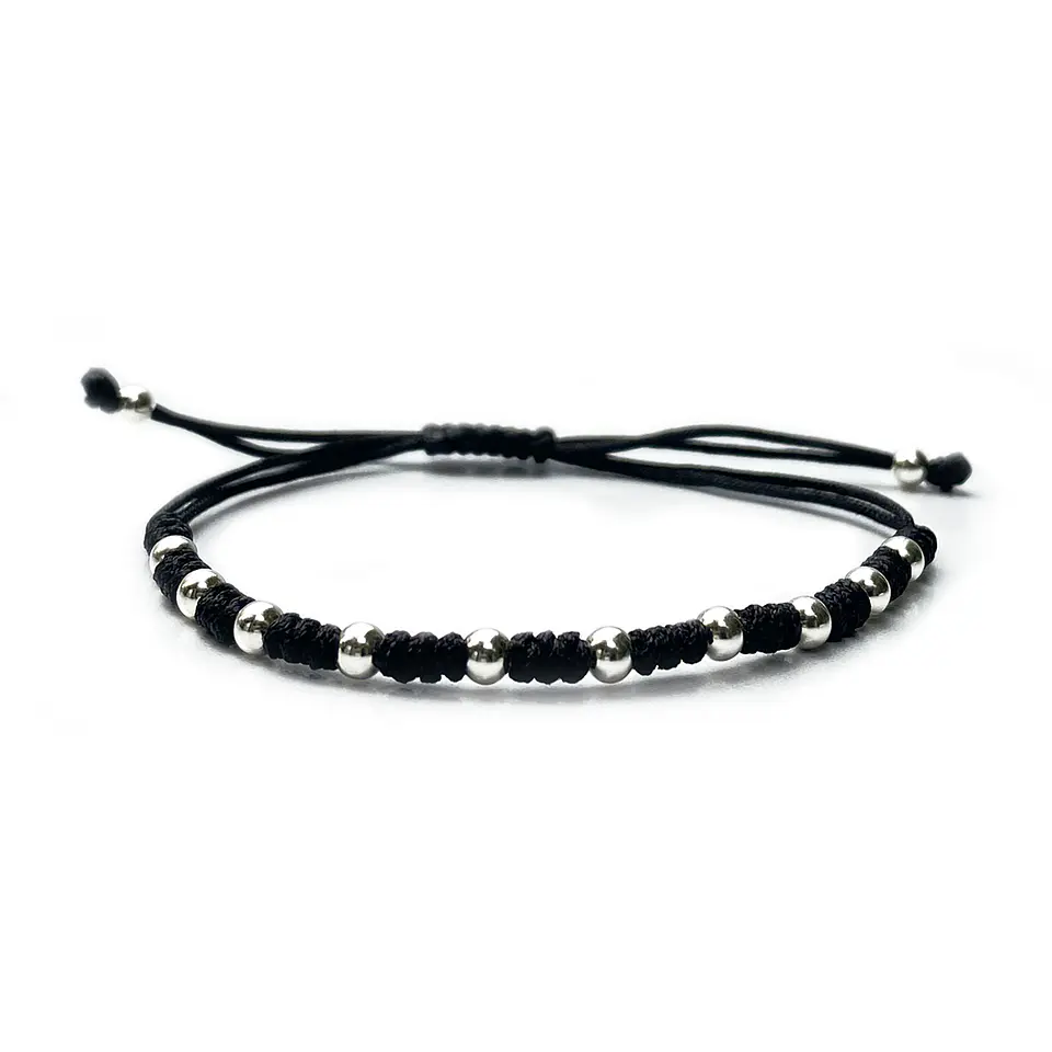 Pulsera Macramé Bolitas 3