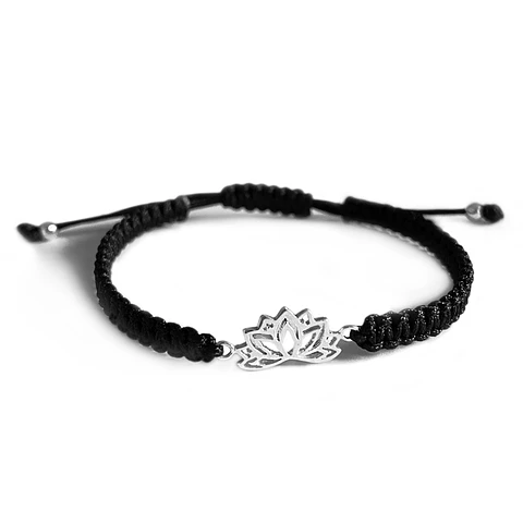 Pulsera Tejida Loto