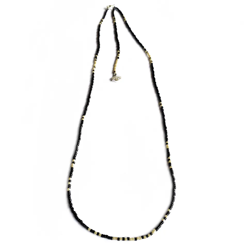 Collar Mostacillas Ojo 3