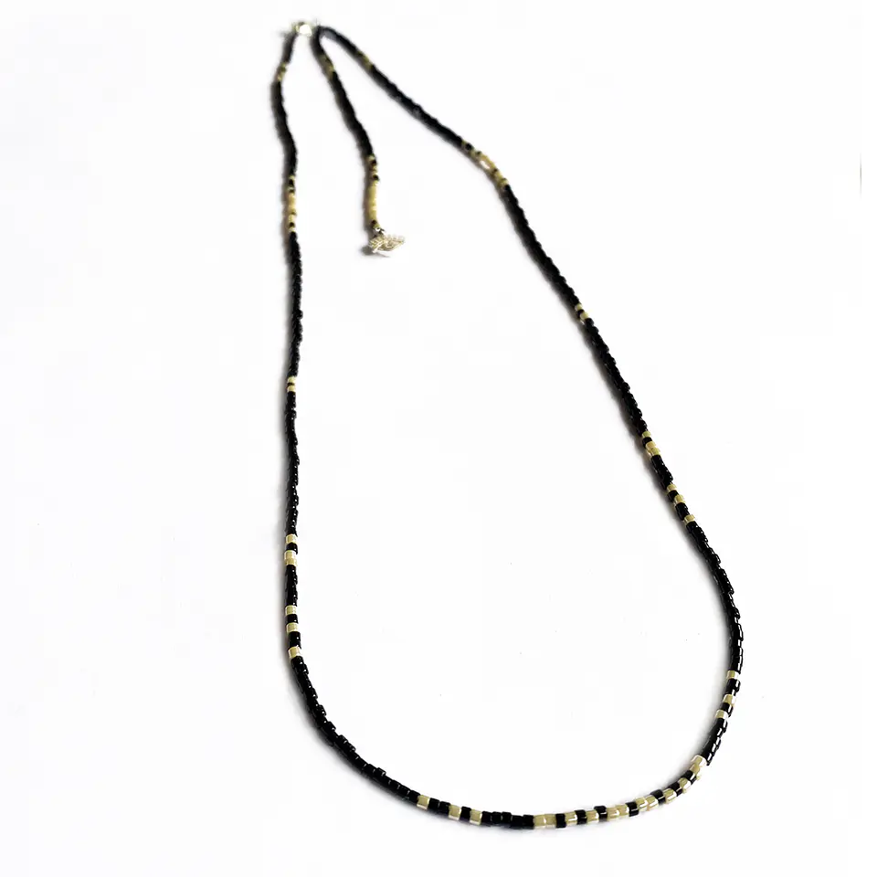 Collar Mostacillas Ojo 4