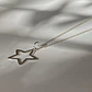 Collar Estrella Calada Argolla - Miniatura 1