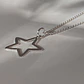 Collar Estrella Calada Argolla - Miniatura 2