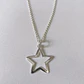 Collar Estrella Calada Argolla - Miniatura 4