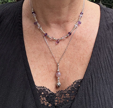 Collar Loto Pelotitas
