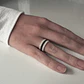 Anillo Miyuki Línea Negra - Miniatura 3