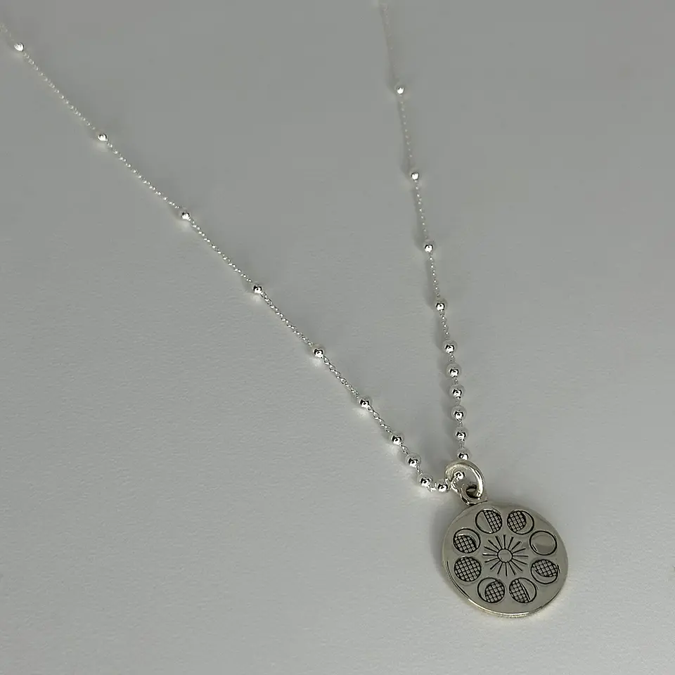 Collar Colgante Fase Lunar 4