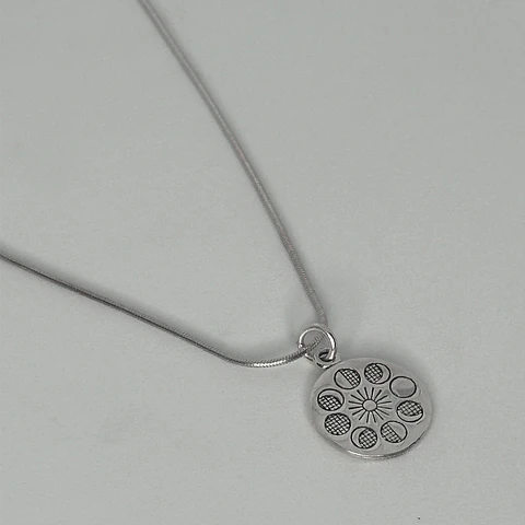 Collar Colgante Fase Lunar