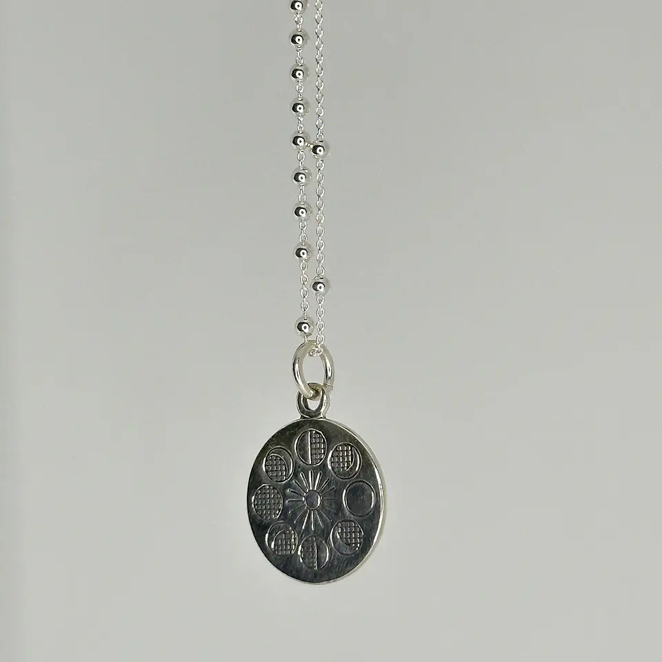 Collar Colgante Fase Lunar 5