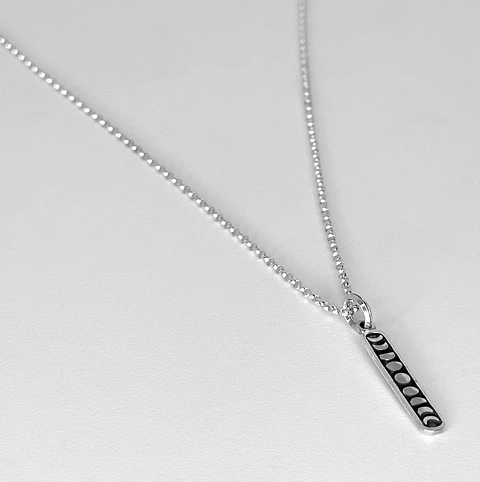 Collar Colgante Fase Lunar