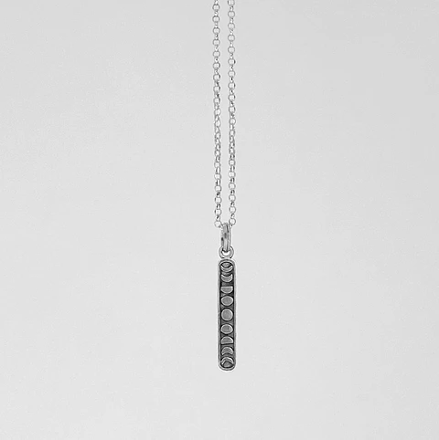 Collar Colgante Fase Lunar