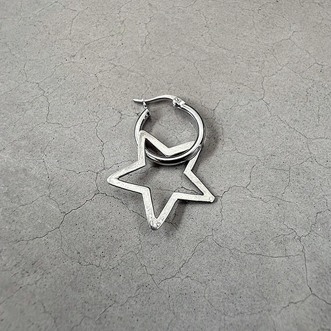 Aro Argolla Estrella Calada