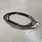 Pulsera Mostacillas Miyuki Negro/Plata - Miniatura 1