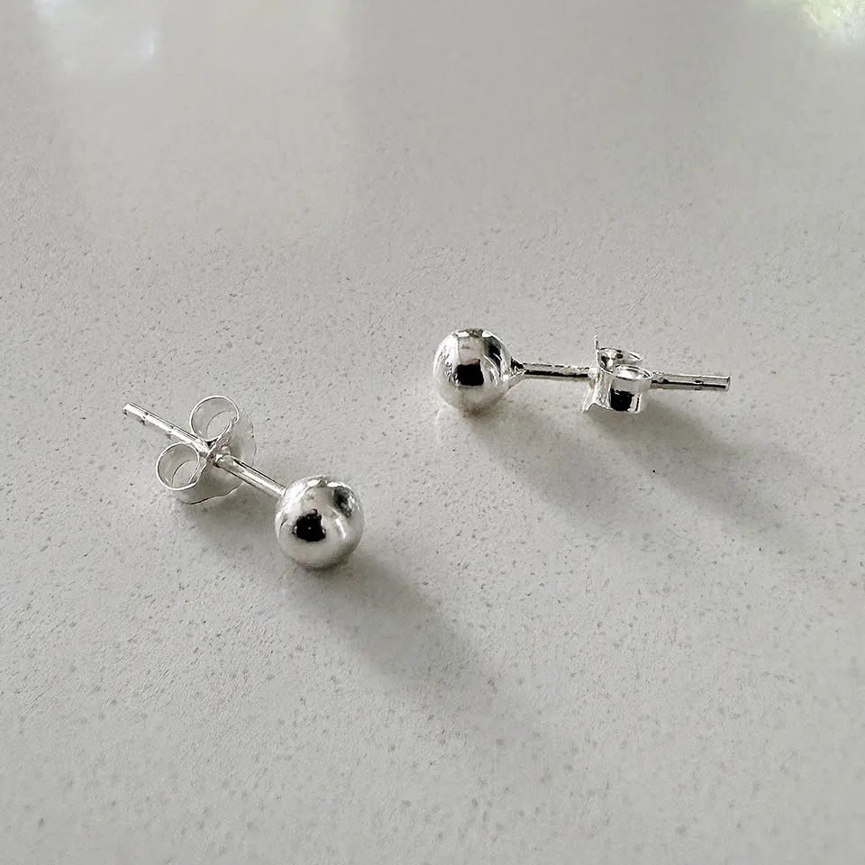 Aros Bolitas 4 mm 2