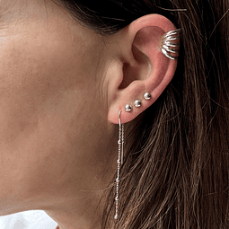 Aro Cuff Líneas (Unitario)